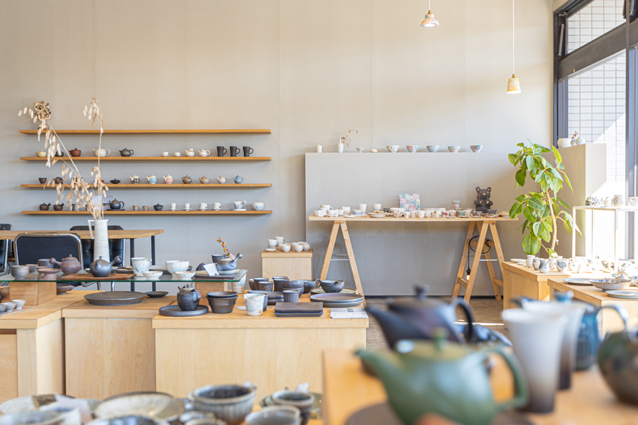 急須と器 いそべ 店舗内写真